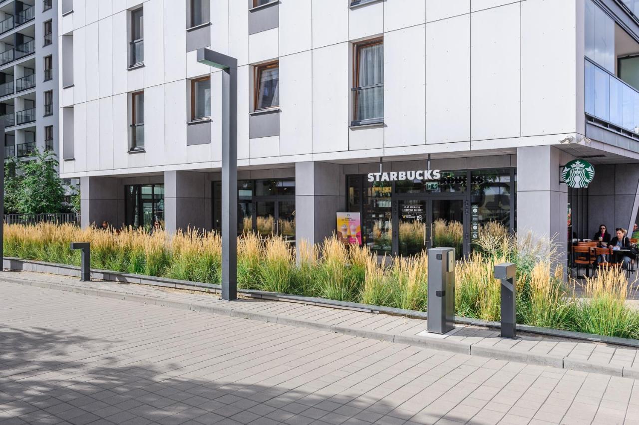 Modern Apartments With Access To The Pool Near Rondo Daszynskiego Station Warsaw Luaran gambar